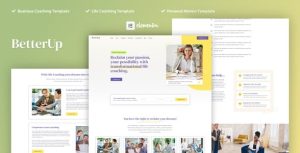 BetterUp - Business Coaching & Mentor是一个主题的WordPress模板。官方正版 + 可商用。可快速创建B2B网站、B2C商城、展示型网站、询盘型网站、营销型网站；适用于中文网站、英文网站、多语言网站。国内企业、外贸公司均可选择。