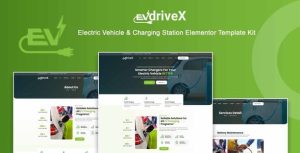 EVdriveX - Electric Vehicle & Charging Station是一个主题的WordPress模板。官方正版 + 可商用。可快速创建B2B网站、B2C商城、展示型网站、询盘型网站、营销型网站；适用于中文网站、英文网站、多语言网站。国内企业、外贸公司均可选择。