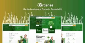 Gardenee - Landscaping & Garden Care是一个主题的WordPress模板。官方正版 + 可商用。可快速创建B2B网站、B2C商城、展示型网站、询盘型网站、营销型网站；适用于中文网站、英文网站、多语言网站。国内企业、外贸公司均可选择。