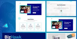 BizHawk - Corporate Agency是一个主题的WordPress模板。官方正版 + 可商用。可快速创建B2B网站、B2C商城、展示型网站、询盘型网站、营销型网站；适用于中文网站、英文网站、多语言网站。国内企业、外贸公司均可选择。