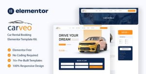 Carveo - Car Rental是一个主题的WordPress模板。官方正版 + 可商用。可快速创建B2B网站、B2C商城、展示型网站、询盘型网站、营销型网站；适用于中文网站、英文网站、多语言网站。国内企业、外贸公司均可选择。