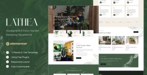 Lathea - Houseplants & Indoor Garden是一个主题的WordPress模板。官方正版 + 可商用。可快速创建B2B网站、B2C商城、展示型网站、询盘型网站、营销型网站；适用于中文网站、英文网站、多语言网站。国内企业、外贸公司均可选择。