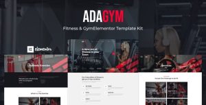 Adagym - Fitness & Gym是一个主题的WordPress模板。官方正版 + 可商用。可快速创建B2B网站、B2C商城、展示型网站、询盘型网站、营销型网站；适用于中文网站、英文网站、多语言网站。国内企业、外贸公司均可选择。