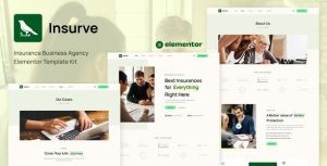 Insurve - Insurance Business Agency是一个主题的WordPress模板。官方正版 + 可商用。可快速创建B2B网站、B2C商城、展示型网站、询盘型网站、营销型网站；适用于中文网站、英文网站、多语言网站。国内企业、外贸公司均可选择。