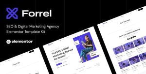 Forrel - SEO & Digital Marketing Agency是一个主题的WordPress模板。官方正版 + 可商用。可快速创建B2B网站、B2C商城、展示型网站、询盘型网站、营销型网站；适用于中文网站、英文网站、多语言网站。国内企业、外贸公司均可选择。