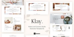 Klay - Pottery and Ceramics Studio是一个主题的WordPress模板。官方正版 + 可商用。可快速创建B2B网站、B2C商城、展示型网站、询盘型网站、营销型网站；适用于中文网站、英文网站、多语言网站。国内企业、外贸公司均可选择。