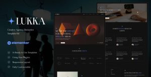 Lukka - Creative Agency是一个主题的WordPress模板。官方正版 + 可商用。可快速创建B2B网站、B2C商城、展示型网站、询盘型网站、营销型网站；适用于中文网站、英文网站、多语言网站。国内企业、外贸公司均可选择。