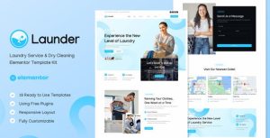 Launder - Laundry Service & Dry Cleaning是一个主题的WordPress模板。官方正版 + 可商用。可快速创建B2B网站、B2C商城、展示型网站、询盘型网站、营销型网站；适用于中文网站、英文网站、多语言网站。国内企业、外贸公司均可选择。