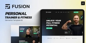 Fusion - Personal Trainer & Fitness是一个主题的WordPress模板。官方正版 + 可商用。可快速创建B2B网站、B2C商城、展示型网站、询盘型网站、营销型网站；适用于中文网站、英文网站、多语言网站。国内企业、外贸公司均可选择。