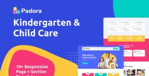 Padora - Kindergarten & Child Care是一个主题的WordPress模板。官方正版 + 可商用。可快速创建B2B网站、B2C商城、展示型网站、询盘型网站、营销型网站；适用于中文网站、英文网站、多语言网站。国内企业、外贸公司均可选择。