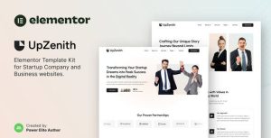 UpZenith – Startup Company & Business是一个主题的WordPress模板。官方正版 + 可商用。可快速创建B2B网站、B2C商城、展示型网站、询盘型网站、营销型网站；适用于中文网站、英文网站、多语言网站。国内企业、外贸公司均可选择。