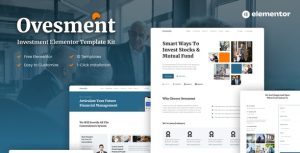 Ovesment - Investment & Finance是一个主题的WordPress模板。官方正版 + 可商用。可快速创建B2B网站、B2C商城、展示型网站、询盘型网站、营销型网站；适用于中文网站、英文网站、多语言网站。国内企业、外贸公司均可选择。