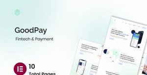 Goodpay - Fintech是一个主题的WordPress模板。官方正版 + 可商用。可快速创建B2B网站、B2C商城、展示型网站、询盘型网站、营销型网站；适用于中文网站、英文网站、多语言网站。国内企业、外贸公司均可选择。