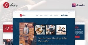 Cedric - Coffee & Beverages是一个主题的WordPress模板。官方正版 + 可商用。可快速创建B2B网站、B2C商城、展示型网站、询盘型网站、营销型网站；适用于中文网站、英文网站、多语言网站。国内企业、外贸公司均可选择。
