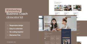 Kimberley - Business Coaching是一个主题的WordPress模板。官方正版 + 可商用。可快速创建B2B网站、B2C商城、展示型网站、询盘型网站、营销型网站；适用于中文网站、英文网站、多语言网站。国内企业、外贸公司均可选择。