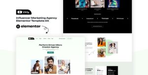 Virly - Influencer Marketing Agency是一个主题的WordPress模板。官方正版 + 可商用。可快速创建B2B网站、B2C商城、展示型网站、询盘型网站、营销型网站；适用于中文网站、英文网站、多语言网站。国内企业、外贸公司均可选择。