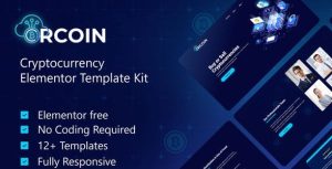 Crcoin - Cryptocurrency & Blockchain Technology是一个主题的WordPress模板。官方正版 + 可商用。可快速创建B2B网站、B2C商城、展示型网站、询盘型网站、营销型网站；适用于中文网站、英文网站、多语言网站。国内企业、外贸公司均可选择。