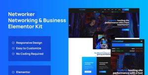 Networker - Business Services & Hosting Services是一个主题的WordPress模板。官方正版 + 可商用。可快速创建B2B网站、B2C商城、展示型网站、询盘型网站、营销型网站；适用于中文网站、英文网站、多语言网站。国内企业、外贸公司均可选择。