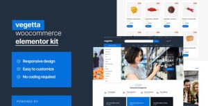 Vegetta - Supermarket Multipurpose Woocommerce是一个主题的WordPress模板。官方正版 + 可商用。可快速创建B2B网站、B2C商城、展示型网站、询盘型网站、营销型网站；适用于中文网站、英文网站、多语言网站。国内企业、外贸公司均可选择。