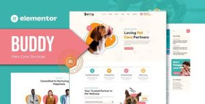 Buddy - Pet Care Services是一个主题的WordPress模板。官方正版 + 可商用。可快速创建B2B网站、B2C商城、展示型网站、询盘型网站、营销型网站；适用于中文网站、英文网站、多语言网站。国内企业、外贸公司均可选择。