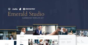 Emerald Studio -  Digital Agency是一个主题的WordPress模板。官方正版 + 可商用。可快速创建B2B网站、B2C商城、展示型网站、询盘型网站、营销型网站；适用于中文网站、英文网站、多语言网站。国内企业、外贸公司均可选择。
