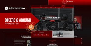 Bikers & Around - Motorcycle Club是一个主题的WordPress模板。官方正版 + 可商用。可快速创建B2B网站、B2C商城、展示型网站、询盘型网站、营销型网站；适用于中文网站、英文网站、多语言网站。国内企业、外贸公司均可选择。