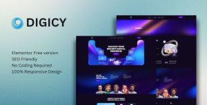 Digicy - Digital Marketing Agency是一个主题的WordPress模板。官方正版 + 可商用。可快速创建B2B网站、B2C商城、展示型网站、询盘型网站、营销型网站；适用于中文网站、英文网站、多语言网站。国内企业、外贸公司均可选择。
