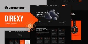Direxy - Digital Agency是一个主题的WordPress模板。官方正版 + 可商用。可快速创建B2B网站、B2C商城、展示型网站、询盘型网站、营销型网站；适用于中文网站、英文网站、多语言网站。国内企业、外贸公司均可选择。