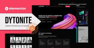 Dytonite - Digital Marketing Company是一个主题的WordPress模板。官方正版 + 可商用。可快速创建B2B网站、B2C商城、展示型网站、询盘型网站、营销型网站；适用于中文网站、英文网站、多语言网站。国内企业、外贸公司均可选择。