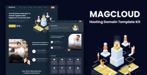 Magcloud - Hosting Domain是一个主题的WordPress模板。官方正版 + 可商用。可快速创建B2B网站、B2C商城、展示型网站、询盘型网站、营销型网站；适用于中文网站、英文网站、多语言网站。国内企业、外贸公司均可选择。