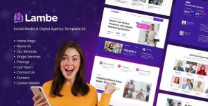 Lambe - Digital Marketing Agencys是一个主题的WordPress模板。官方正版 + 可商用。可快速创建B2B网站、B2C商城、展示型网站、询盘型网站、营销型网站；适用于中文网站、英文网站、多语言网站。国内企业、外贸公司均可选择。