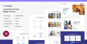 Fastkey | Locksmith and Key Maker Service是一个主题的WordPress模板。官方正版 + 可商用。可快速创建B2B网站、B2C商城、展示型网站、询盘型网站、营销型网站；适用于中文网站、英文网站、多语言网站。国内企业、外贸公司均可选择。
