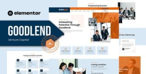 Goodlend - Venture Capital & Investment是一个主题的WordPress模板。官方正版 + 可商用。可快速创建B2B网站、B2C商城、展示型网站、询盘型网站、营销型网站；适用于中文网站、英文网站、多语言网站。国内企业、外贸公司均可选择。