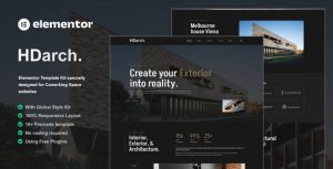 HDarch - Architecture & Interior是一个主题的WordPress模板。官方正版 + 可商用。可快速创建B2B网站、B2C商城、展示型网站、询盘型网站、营销型网站；适用于中文网站、英文网站、多语言网站。国内企业、外贸公司均可选择。