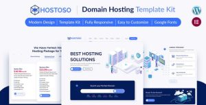 HOSTOSO - Hosting & Webhosting Service是一个主题的WordPress模板。官方正版 + 可商用。可快速创建B2B网站、B2C商城、展示型网站、询盘型网站、营销型网站；适用于中文网站、英文网站、多语言网站。国内企业、外贸公司均可选择。