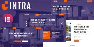 Intra - Modern Digital Agency是一个主题的WordPress模板。官方正版 + 可商用。可快速创建B2B网站、B2C商城、展示型网站、询盘型网站、营销型网站；适用于中文网站、英文网站、多语言网站。国内企业、外贸公司均可选择。