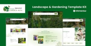 Garden Alfa - Landscape & Gardening是一个主题的WordPress模板。官方正版 + 可商用。可快速创建B2B网站、B2C商城、展示型网站、询盘型网站、营销型网站；适用于中文网站、英文网站、多语言网站。国内企业、外贸公司均可选择。