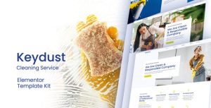 Keydust -  Cleaning Service是一个主题的WordPress模板。官方正版 + 可商用。可快速创建B2B网站、B2C商城、展示型网站、询盘型网站、营销型网站；适用于中文网站、英文网站、多语言网站。国内企业、外贸公司均可选择。