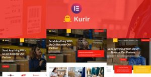 Kurir - Logistics Cargo Shipping是一个主题的WordPress模板。官方正版 + 可商用。可快速创建B2B网站、B2C商城、展示型网站、询盘型网站、营销型网站；适用于中文网站、英文网站、多语言网站。国内企业、外贸公司均可选择。