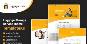 Luggage Lock -是一个主题的WordPress模板。官方正版 + 可商用。可快速创建B2B网站、B2C商城、展示型网站、询盘型网站、营销型网站；适用于中文网站、英文网站、多语言网站。国内企业、外贸公司均可选择。