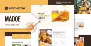Madoe - Honey Bee Farm是一个主题的WordPress模板。官方正版 + 可商用。可快速创建B2B网站、B2C商城、展示型网站、询盘型网站、营销型网站；适用于中文网站、英文网站、多语言网站。国内企业、外贸公司均可选择。