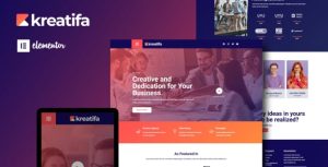 Kreatifa - Creative Digital Agency是一个主题的WordPress模板。官方正版 + 可商用。可快速创建B2B网站、B2C商城、展示型网站、询盘型网站、营销型网站；适用于中文网站、英文网站、多语言网站。国内企业、外贸公司均可选择。