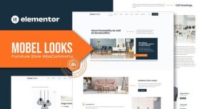 Mobel Looks - Furniture Store WooCommerce是一个主题的WordPress模板。官方正版 + 可商用。可快速创建B2B网站、B2C商城、展示型网站、询盘型网站、营销型网站；适用于中文网站、英文网站、多语言网站。国内企业、外贸公司均可选择。