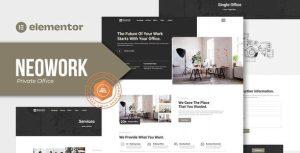 Neowork - Private Office是一个主题的WordPress模板。官方正版 + 可商用。可快速创建B2B网站、B2C商城、展示型网站、询盘型网站、营销型网站；适用于中文网站、英文网站、多语言网站。国内企业、外贸公司均可选择。