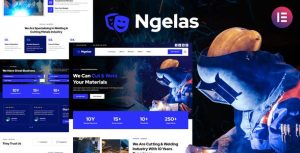 Ngelas - Welding & Cutting Services是一个主题的WordPress模板。官方正版 + 可商用。可快速创建B2B网站、B2C商城、展示型网站、询盘型网站、营销型网站；适用于中文网站、英文网站、多语言网站。国内企业、外贸公司均可选择。