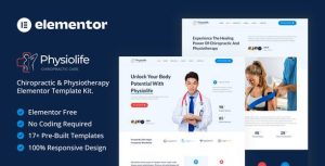 Physiolife - Chiropractic & Physiotherapy是一个主题的WordPress模板。官方正版 + 可商用。可快速创建B2B网站、B2C商城、展示型网站、询盘型网站、营销型网站；适用于中文网站、英文网站、多语言网站。国内企业、外贸公司均可选择。