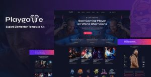 Playgame - Esports是一个主题的WordPress模板。官方正版 + 可商用。可快速创建B2B网站、B2C商城、展示型网站、询盘型网站、营销型网站；适用于中文网站、英文网站、多语言网站。国内企业、外贸公司均可选择。