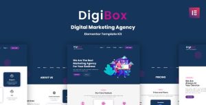 DigiBox - Digital Marketing Agency是一个主题的WordPress模板。官方正版 + 可商用。可快速创建B2B网站、B2C商城、展示型网站、询盘型网站、营销型网站；适用于中文网站、英文网站、多语言网站。国内企业、外贸公司均可选择。
