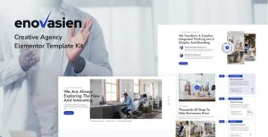 Enovasien - Creative Agency是一个主题的WordPress模板。官方正版 + 可商用。可快速创建B2B网站、B2C商城、展示型网站、询盘型网站、营销型网站；适用于中文网站、英文网站、多语言网站。国内企业、外贸公司均可选择。