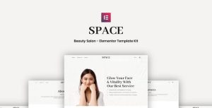 Space - Beauty Salon是一个主题的WordPress模板。官方正版 + 可商用。可快速创建B2B网站、B2C商城、展示型网站、询盘型网站、营销型网站；适用于中文网站、英文网站、多语言网站。国内企业、外贸公司均可选择。